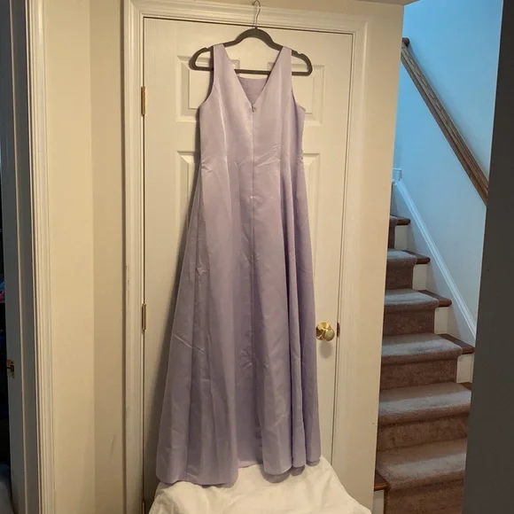 Michaelangelo Lilac Sleeveless Dress from David’s Bridal…size 12 - Picture 2 of 2